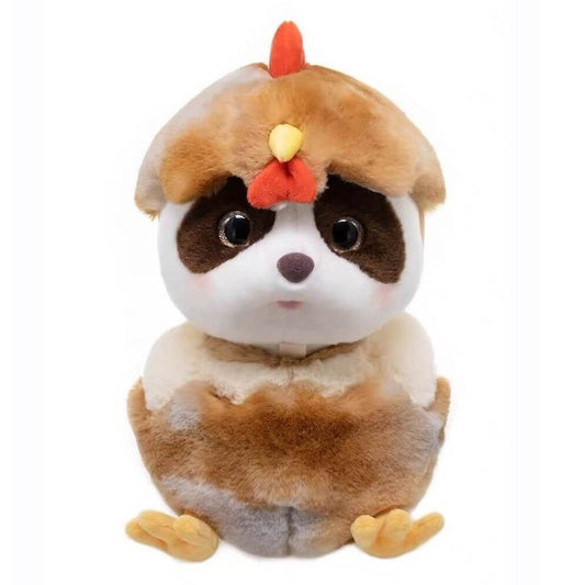 Rooster Plush, Collectible Panda Plush, in Chinese Zodiac