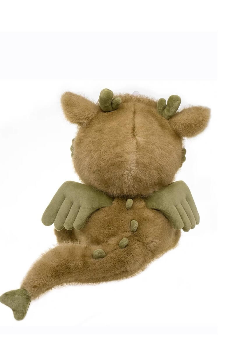 Panda Juguete-Dragon de Peluche Verde, Padre de la Dragon Familia 9.8''