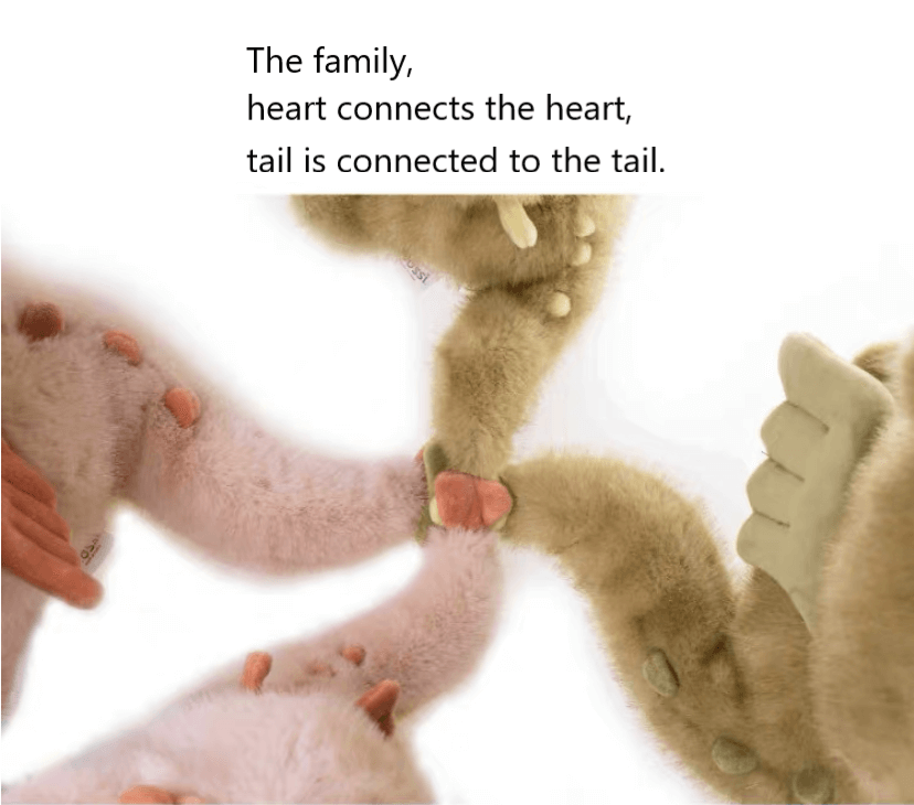 Pink Dragon Plush, Pink Dragon Plush Toy, Collectible Zodiac Plush, 9.1'',🐲