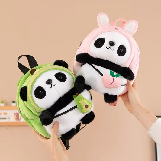 Super Cute Panda-Bunny Backpack, Panda School Bag