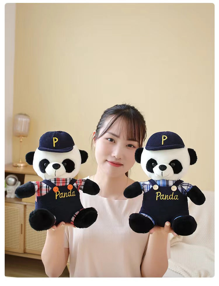 Peluche Panda Gigante, con Disfraz en 2 Estilos, 25 Pulgadas