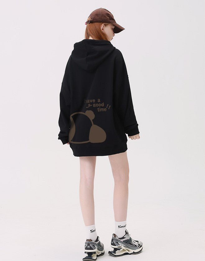 Suéter Panda, sudadera con capucha Panda, sudaderas familiares a juego en 3 colores