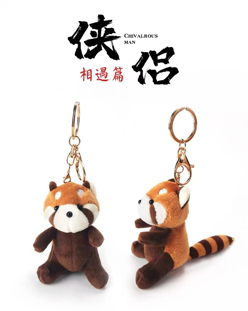 Panda Rojo Peluche, 5.9''