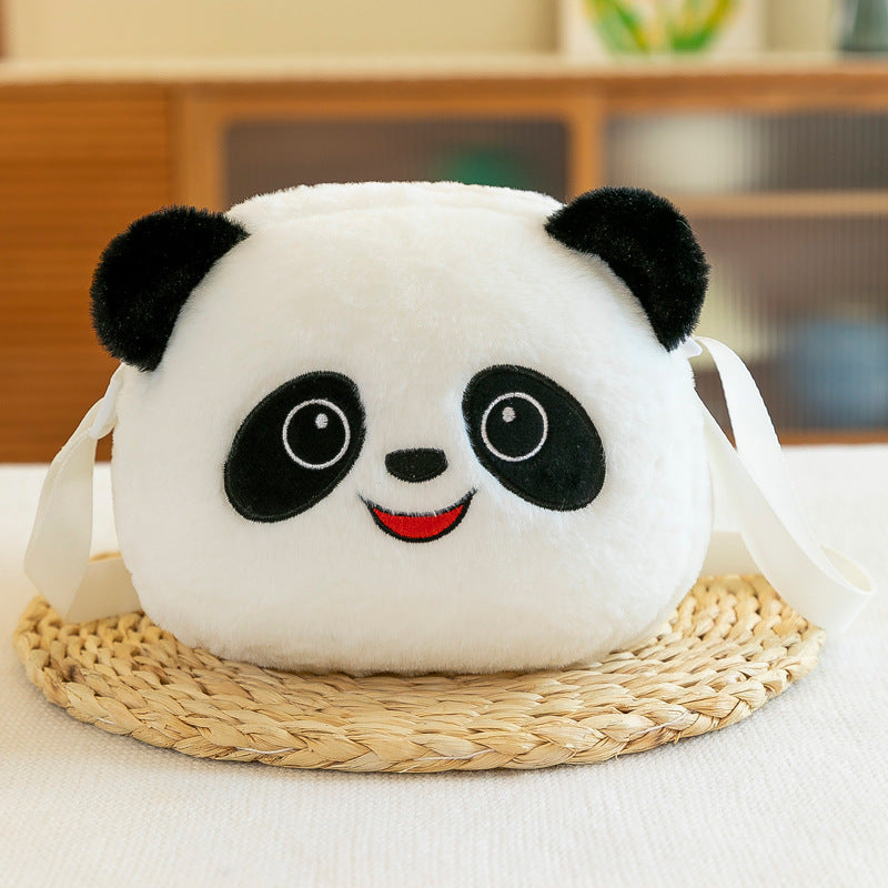 Panda Purse, Small Panda Stuffed Animal, 8.3''
