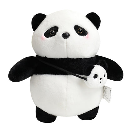 Oso Panda de Peluche, Tamaño Pequeño, con Bolsa Panda