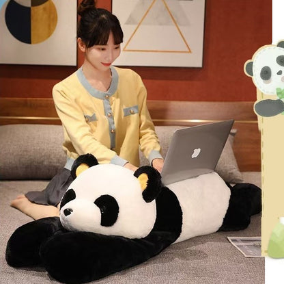 Cuddly Giant Panda Plush, Panda Life Pillow in 4 Sizes