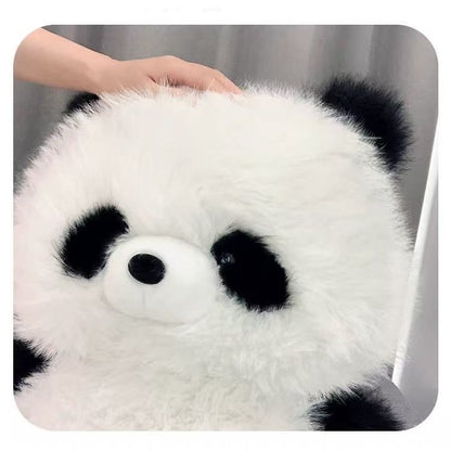 Frrizy Panda Plush, Long Fur to Touch