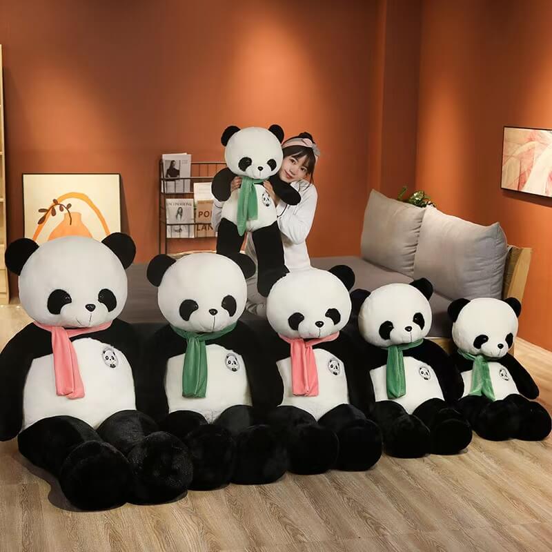 Panda gigante de peluche de gran tamaño en 6 tamaños