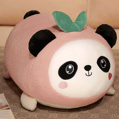 Oreiller Panda Life, oreiller panda rose unique en 3 tailles