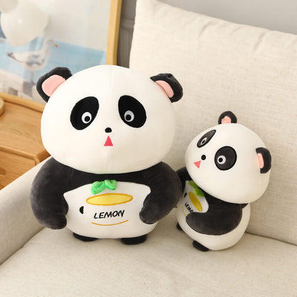 Oso Panda Peluche, en Estilo Limón, en 4 Tamaños