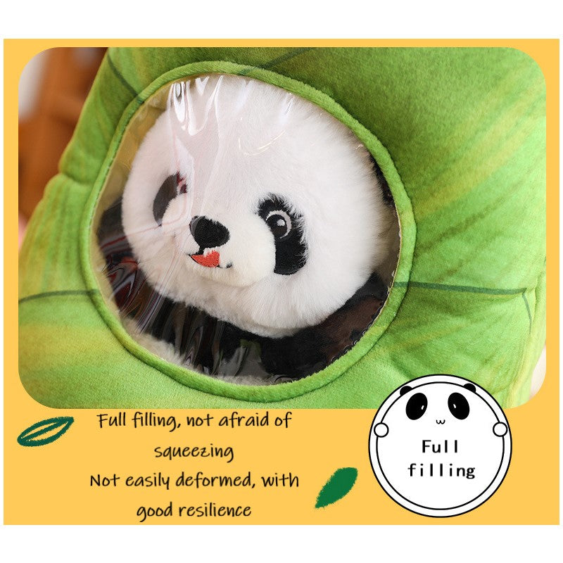 Sac à dos Panda, avec peluche Panda et peluche bambou, en 2 tailles
