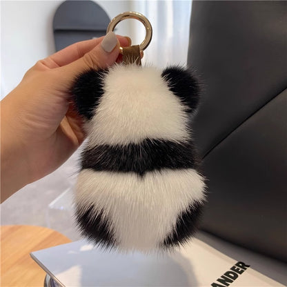 Peluches de Panda, Pequeños Osos de Peluche para Llavero