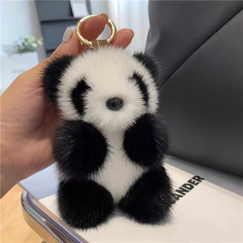 Peluches de Panda, Pequeños Osos de Peluche para Llavero