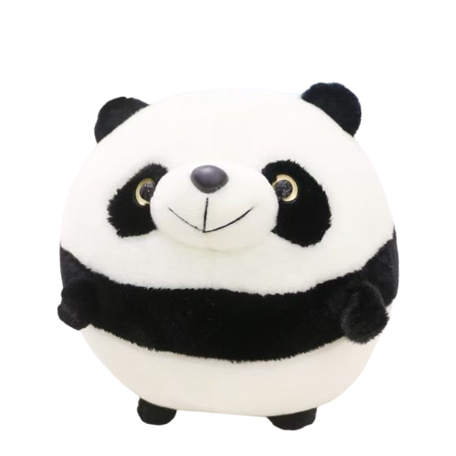 Oso Panda de Peluche Redondo Gordito en 4 Tamaños, Original