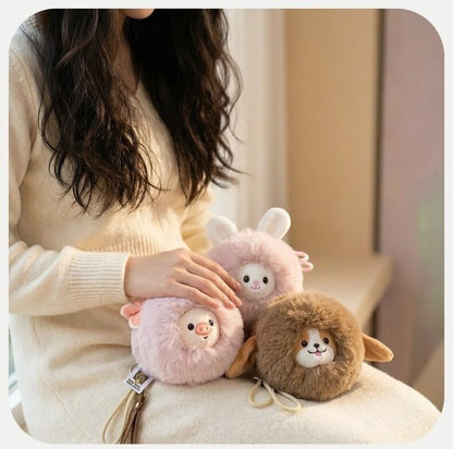 Peluche de conejo para bolso, peluche del zodiaco, 12 cm, 🐇