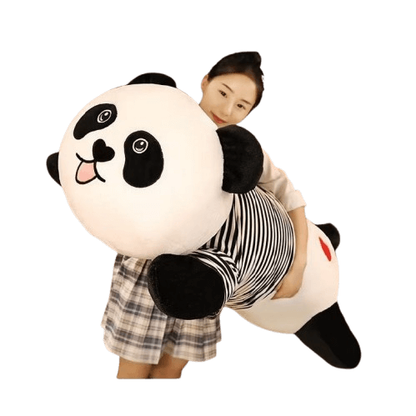 Peluche de panda gigante, almohada corporal de panda gigante en 4 tamaños