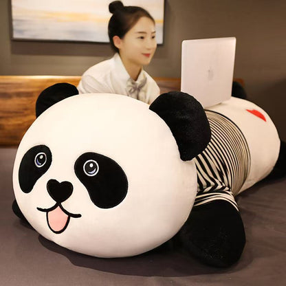 Peluche de panda gigante, almohada corporal de panda gigante en 4 tamaños