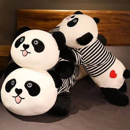 Peluche de panda gigante, almohada corporal de panda gigante en 4 tamaños