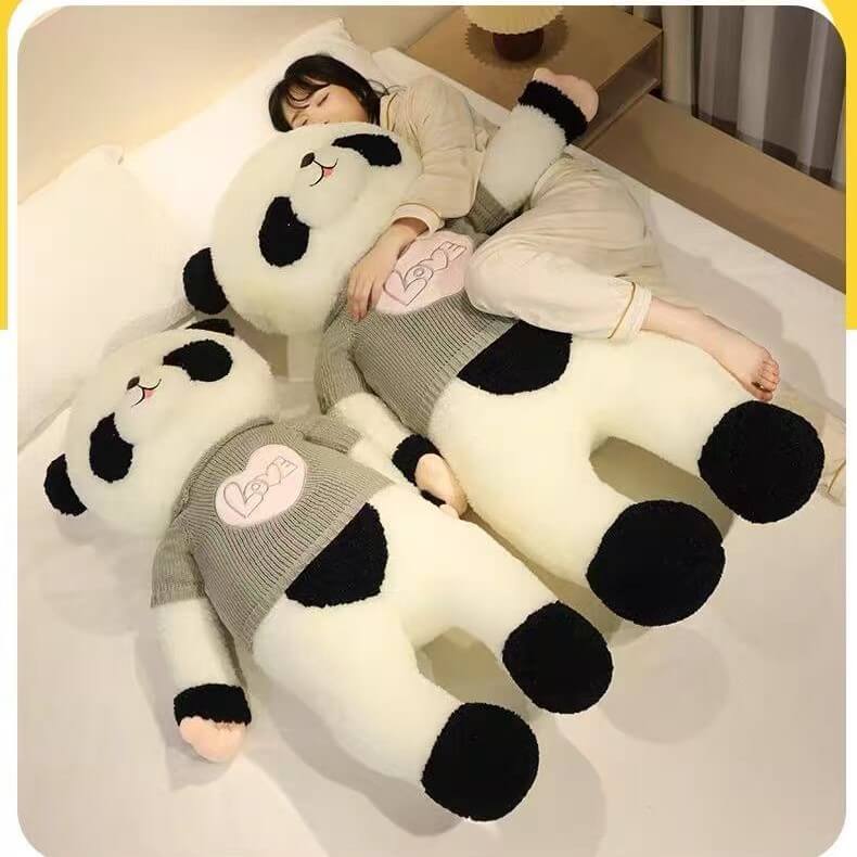 New Giant Panda Plush, Cartoon Panda Plush Toy in 4 Sizes