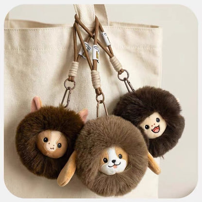 Chubby Horse Plush Toy, Horse Plush for Bag Charm, Zodiac Plush🐴
