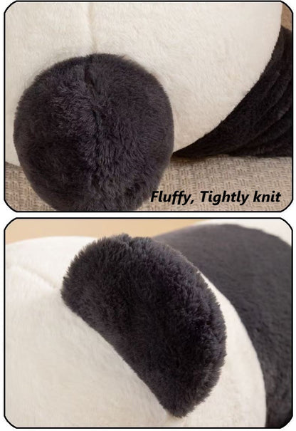 Nouvelle Peluche Géante Panda, Peluche Panda Couché en 4 Tailles