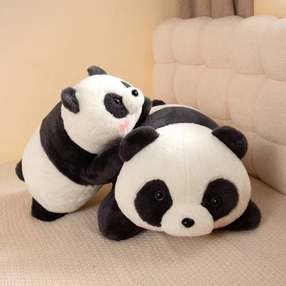 Nouvelle Peluche Géante Panda, Peluche Panda Couché en 4 Tailles