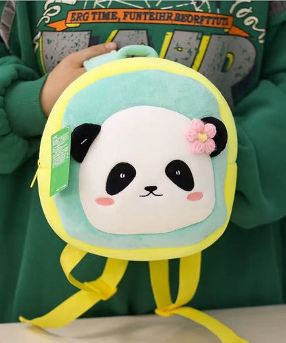 Unique Panda Backpack, Square-Round Shape in 5 Colors