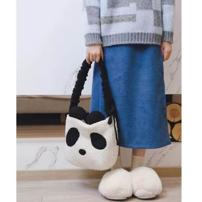 Panda Bolsa: Bolso de cubo de gran capacidad en 2 materiales