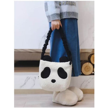 Panda Bolsa: Bolso de cubo de gran capacidad en 2 materiales