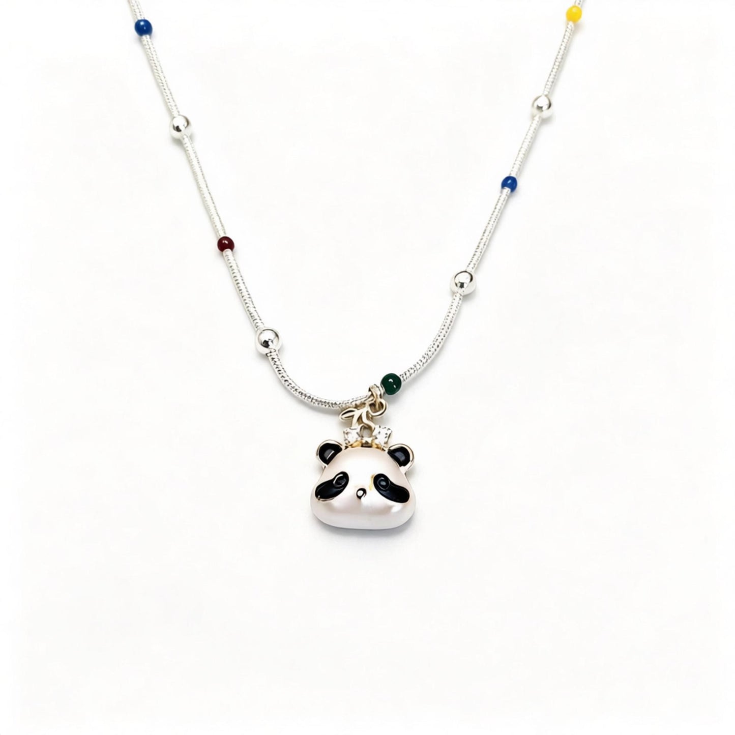 Gargantilla delicada de panda, exclusivo collar de panda "Beloved"
