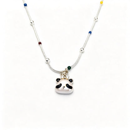 Gargantilla delicada de panda, exclusivo collar de panda "Beloved"