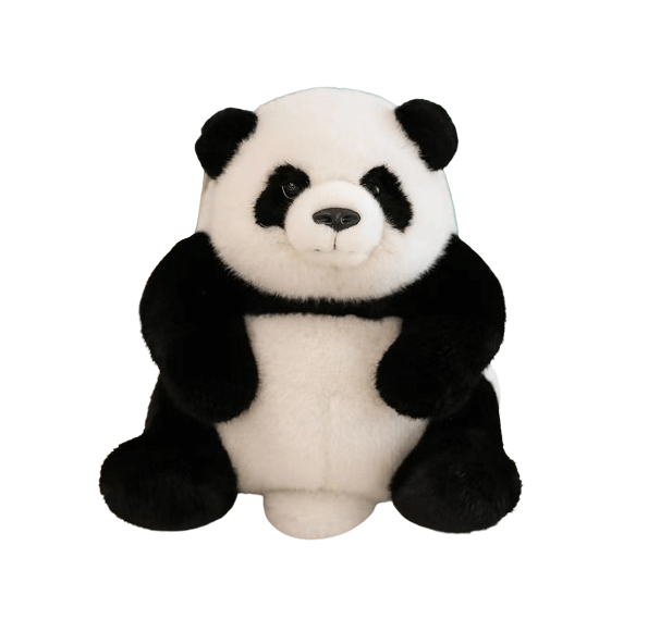 Muñeco panda Hehua, peluche panda de primera calidad en 3 tamaños