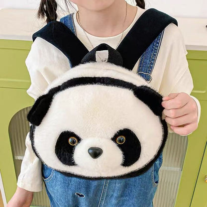 Mochila Panda, con Cabeza de Panda Grande, 11''