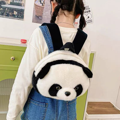 Mochila Panda, con Cabeza de Panda Grande, 11''