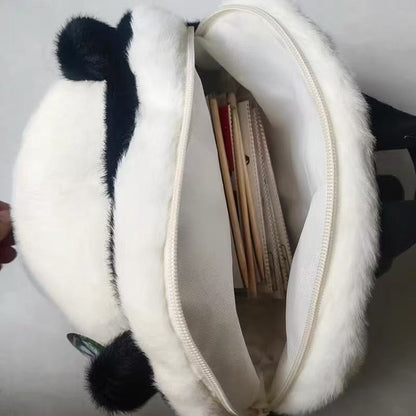 Mochila Panda, con Cabeza de Panda Grande, 11''