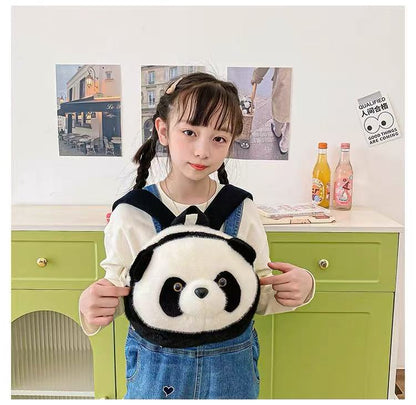 Mochila Panda, con Cabeza de Panda Grande, 11''