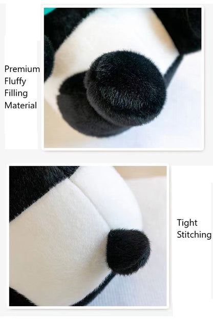 Panda Backpack in Plush, Large Size, 17.7''