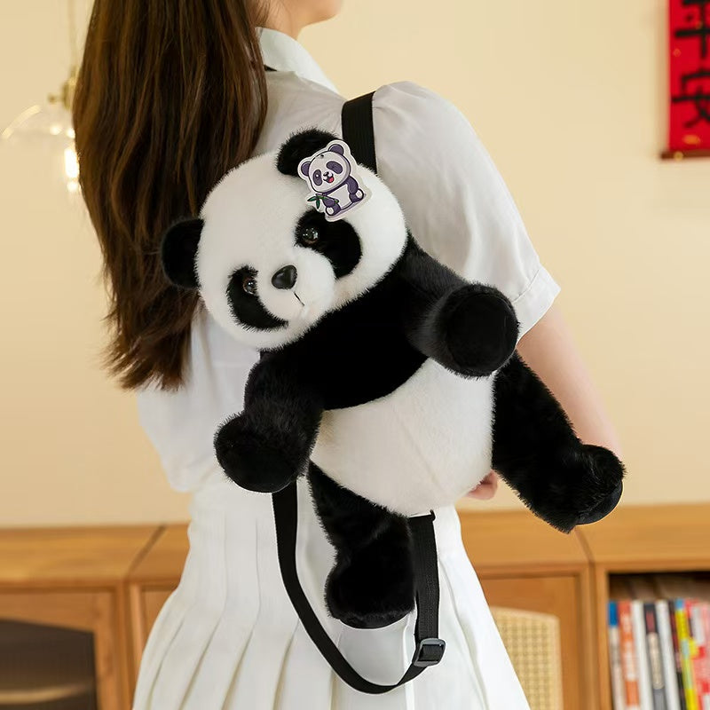 Peluches de Panda de Estilo Tierno, Mochila de Panda en 2 Tamaños