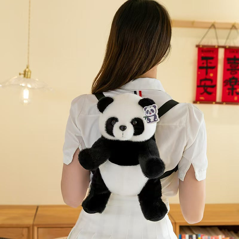 Peluches de Panda de Estilo Tierno, Mochila de Panda en 2 Tamaños