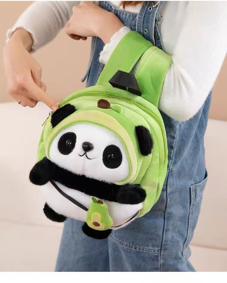 Mochila Súper Linda de Panda-Conejo, Bolso Escolar de Panda