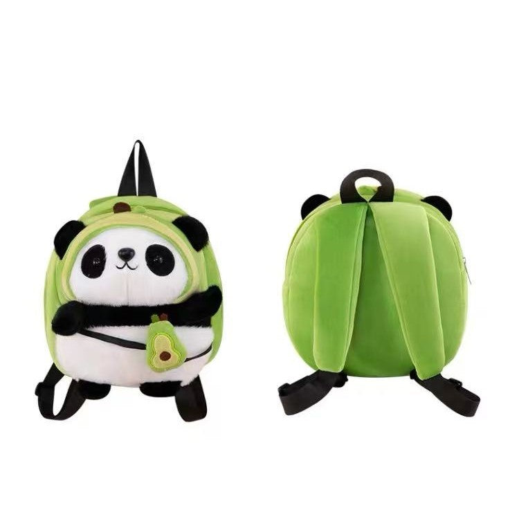 Mochila Súper Linda de Panda-Conejo, Bolso Escolar de Panda
