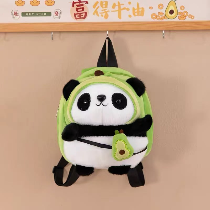 Mochila Súper Linda de Panda-Conejo, Bolso Escolar de Panda