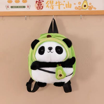 Mochila Súper Linda de Panda-Conejo, Bolso Escolar de Panda