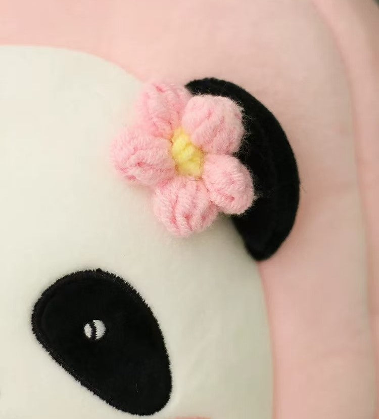 Unique Panda Backpack, Square-Round Shape in 5 Colors