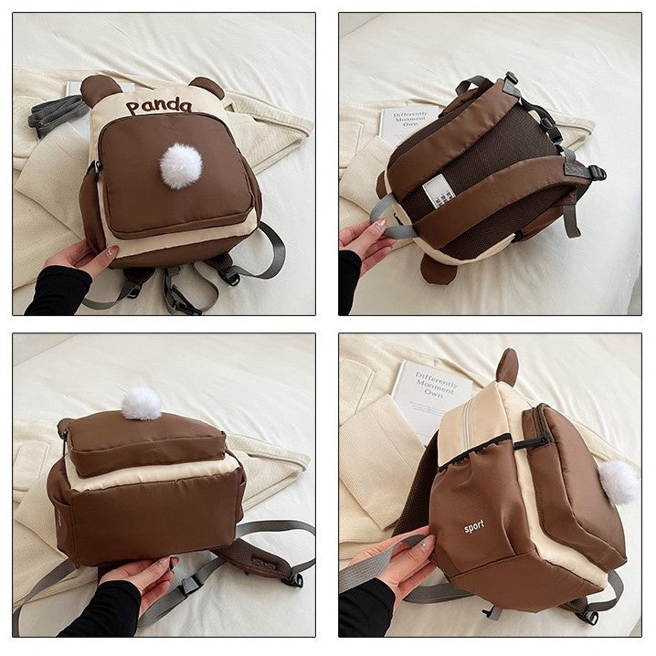 Panda Backpack: Cute 3D Panda Ears Backpack for kids in 4 colors