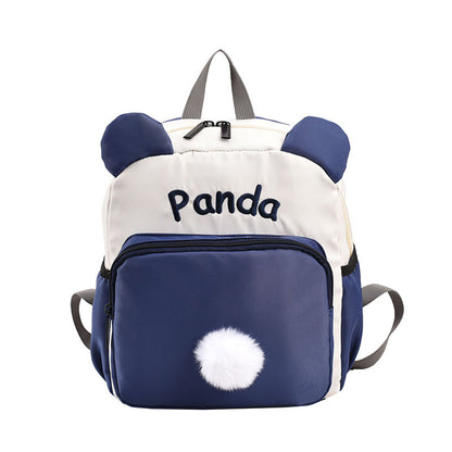Mochila Panda: Linda mochila con orejas de panda en 3D para niños en 4 colores