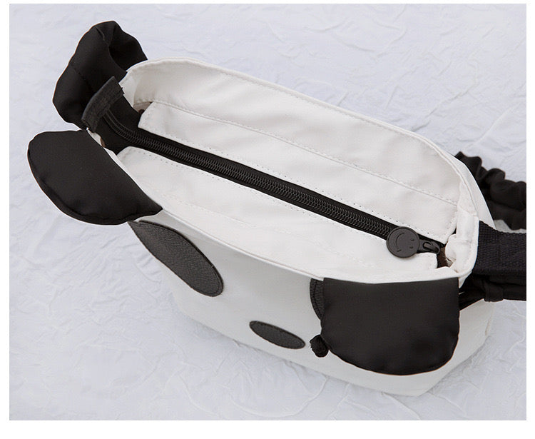Panda handbag: Waterproof large capacity bucket bag