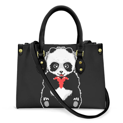 Panda Tote Bag, Large Structured Tote Bag, for Thanksgiving, 11.4''