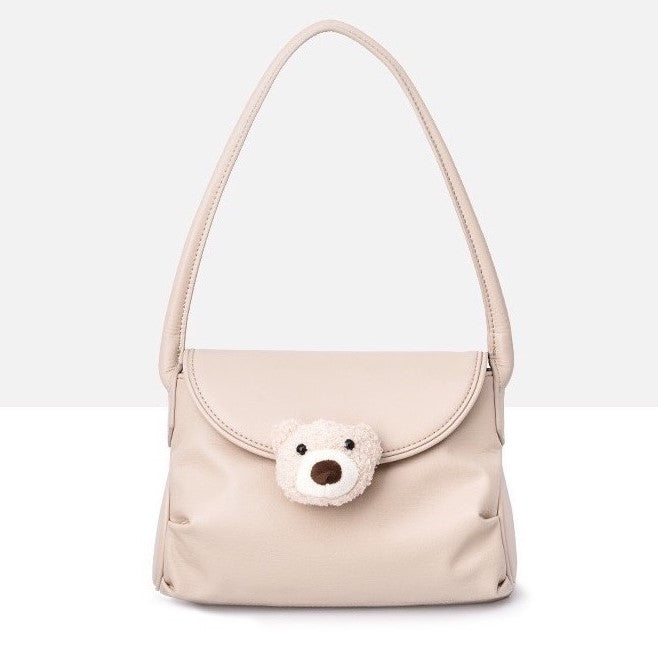 Sac à bandoulière : sac à main minimaliste pour dames, ours mignon, 9,25 pouces