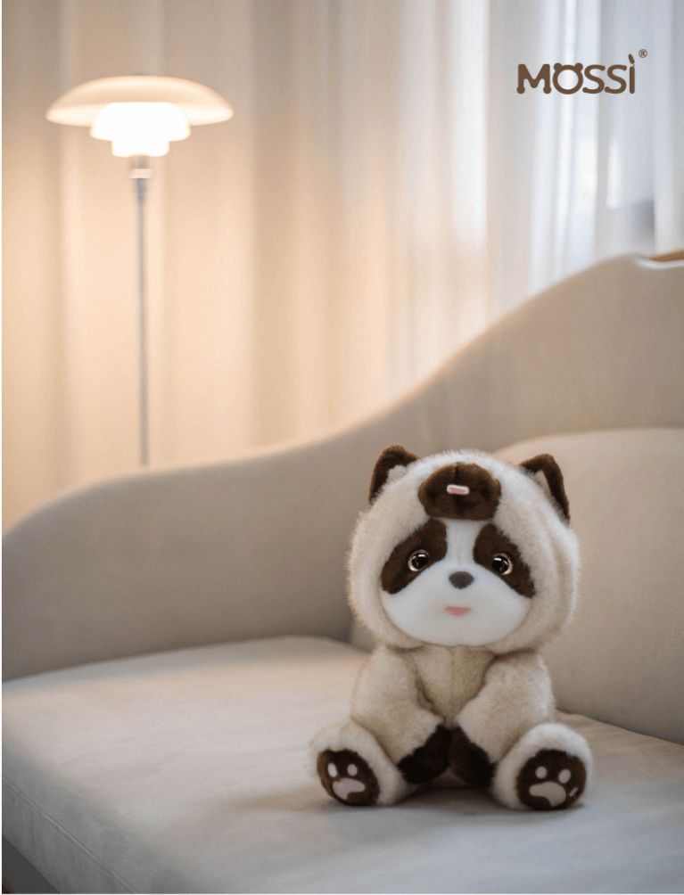 Perros Peluches Signos del Zodíaco Chino, Peluches de Panda para Colecta
